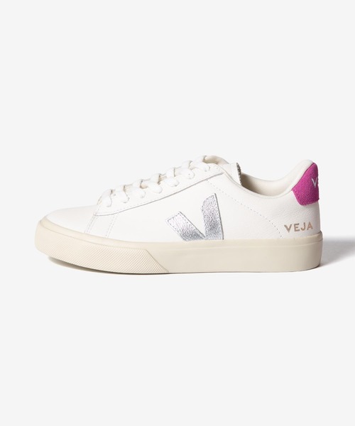 VEJA(ヴェジャ)の「VEJA CAMPO CHROMEFREE LEATHER SNEAKER カンポ クロムフリー レザー スニーカー(スニーカー・レディース・ホワイト系1/ホワイト系2/ホワイト系3/ホワイト系4・38/37/40/39/36)」の7枚目の写真
