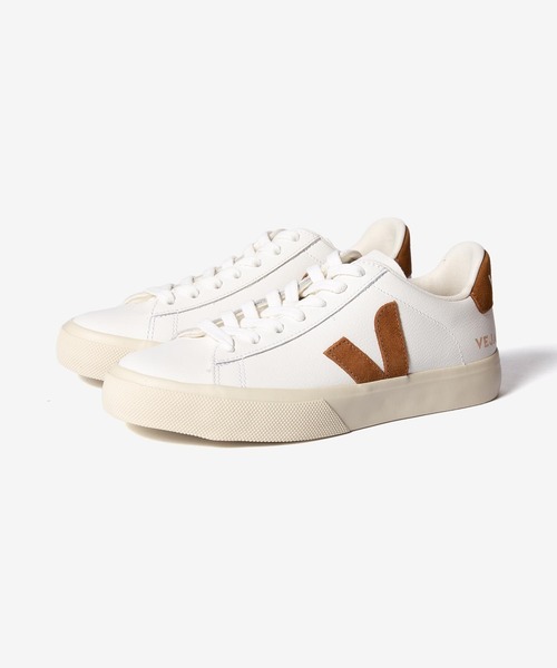 VEJA(ヴェジャ)の「VEJA CAMPO CHROMEFREE LEATHER SNEAKER カンポ クロムフリー レザー スニーカー(スニーカー・レディース・ホワイト系1/ホワイト系2/ホワイト系3/ホワイト系4・38/37/40/39/36)」の11枚目の写真
