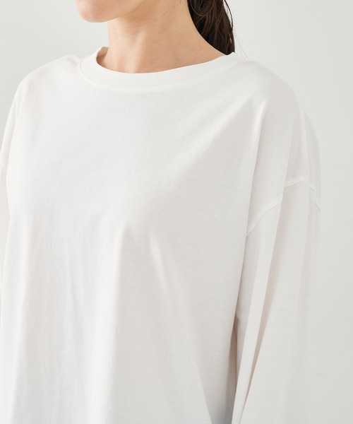 collex（コレックス）の「バックボタンカットプルオーバー（Tシャツ/カットソー・レディース・ホワイト/ブラック系その他・フリー）」の17枚目の写真