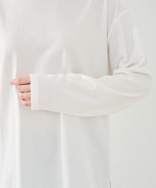 collex（コレックス）の「バックボタンカットプルオーバー（Tシャツ/カットソー・レディース・ホワイト/ブラック系その他・フリー）」の18枚目の写真