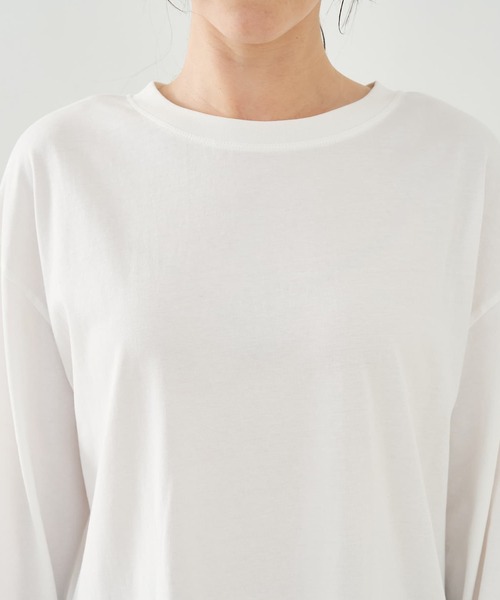 collex（コレックス）の「バックボタンカットプルオーバー（Tシャツ/カットソー・レディース・ホワイト/ブラック系その他・フリー）」の20枚目の写真