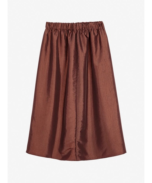 BOBO CHOSES(ボボショーズ)の「Midi tafetan skirt(スカート・レディース・ダークブラウン/ダークグリーン・M/XS/XL/L/S)」の4枚目の写真