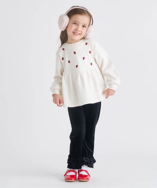 apres les cours（アプレレクール）の「ハートファーイヤーマフ（イヤーマフ・キッズ・アイボリー/ピンク・FREE）」の11枚目の写真