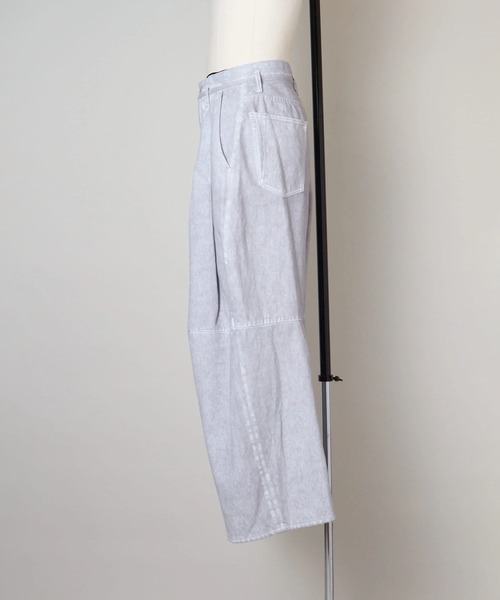 SHINYAKOZUKA(シンヤコヅカ)の「CITY BAGGY ISSUE7(デニムパンツ・メンズ・ホワイト・S/M/L)」の2枚目の写真