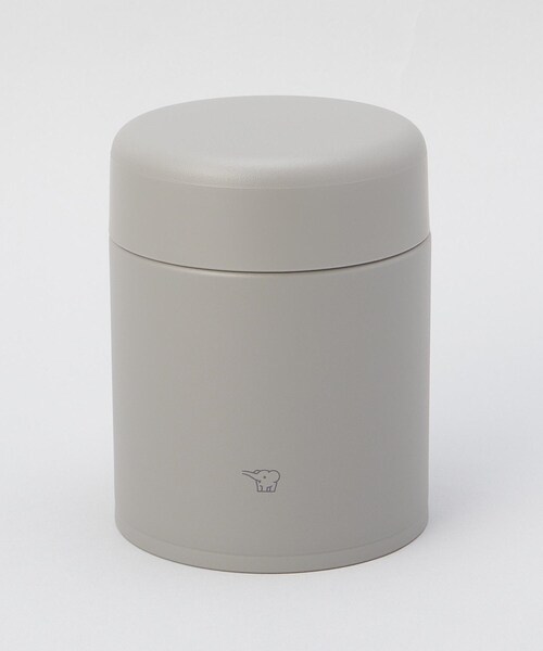 シームレスせん ステンレススープジャー 400ml GY ＜ZOJIRUSHI 象印