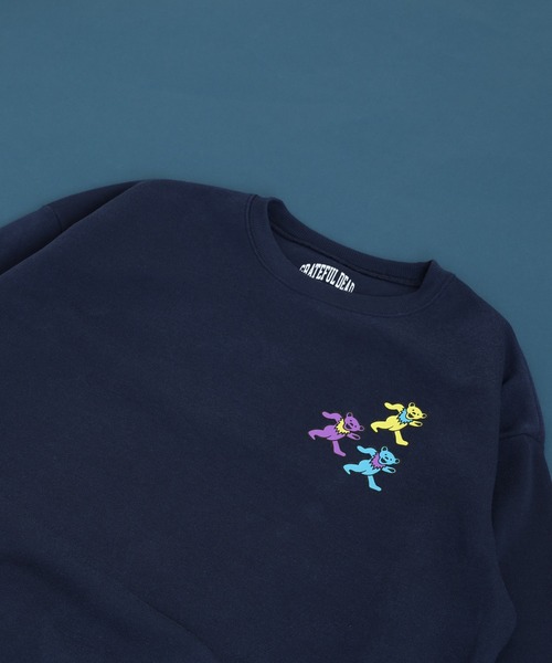 Grateful Dead(グレイトフルデッド)の「GRATEFULDEAD 裏起毛オーバーサイズトレーナー グレイトフルデッド(スウェット・メンズ・ダークグリーン系1/ホワイト系1/グレイッシュベージュ/ヘザーチャコール/チャコール/ブラック系1/ブラック/ネイビー/キャメル/杢グレー/ダークグリーン/ベージュ/オートミール/チャコールアッシュ/ネイビー系1/チャコールグレー・M/XL/L)」の15枚目の写真