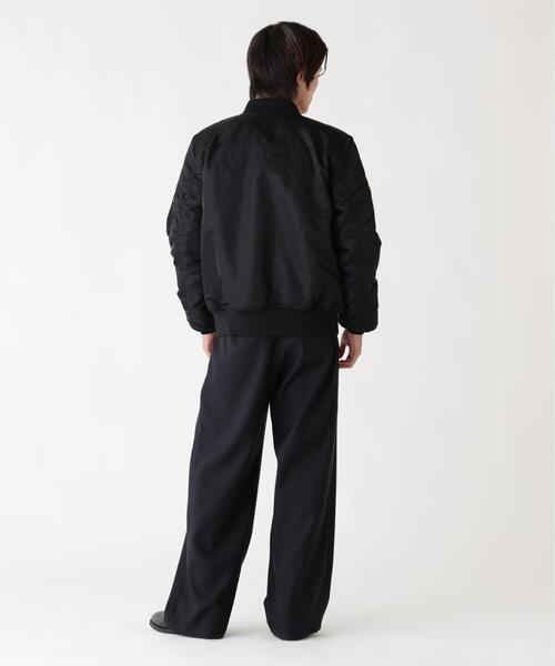 Alpha Industries（アルファインダストリーズ）の「ALPHA INDUSTRIES/アルファ インダストリーズ/NASA MA-1 FLIGHT JACKET /ナサ エムエーワン フライトジャケット（MA-1・メンズ・ネイビー/ブラック・L/M/S/2XL/XL）」の11枚目の写真