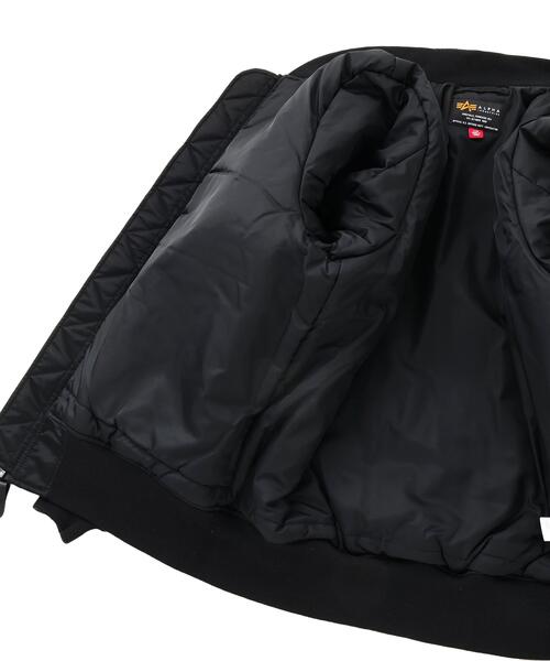 Alpha Industries（アルファインダストリーズ）の「ALPHA INDUSTRIES/アルファ インダストリーズ/NASA MA-1 FLIGHT JACKET /ナサ エムエーワン フライトジャケット（MA-1・メンズ・ネイビー/ブラック・L/M/S/2XL/XL）」の4枚目の写真