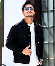 BENUSTA（ベヌスタ）の「『BENUSTA /ベヌスタ』スウェードジャケット【CN】（ブルゾン）」