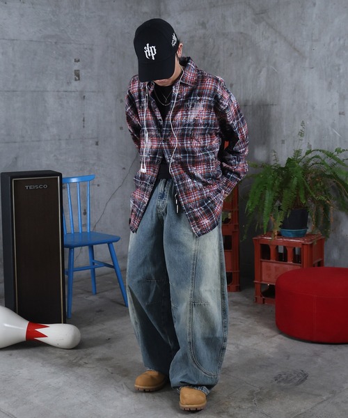 ILL'S（イルズ）の「AW チェック柄シャツ メンズ レディース ユニセックス 【ILL'S】（シャツ/ブラウス・メンズ・ブルー/ブラック・M/L）」の15枚目の写真