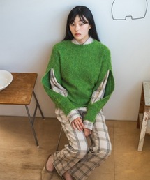 soduk新作ニット(グリーン) soduk（スドーク）ニット・セーター 緑 サイズ:F レディース