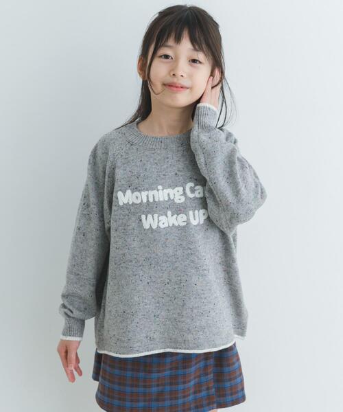セール】サガラ刺繍ロゴニット(KIDS)（ニット/セーター）｜URBAN