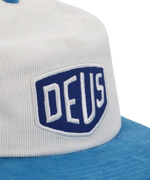 DEUS EX MACHINA（デウスエクスマキナ）の「SHIELD CORD CAP（キャップ・メンズ・ブルー系その他/ローズ系・OS）」の8枚目の写真