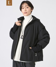 EVEX by KRIZIA（エヴェックスバイクリツィア）の「【L】【SANYO Style EDITION掲載】【ウォッシャブル】2WAYスムースタフタダウンジャケット（ダウンジャケット/コート）」