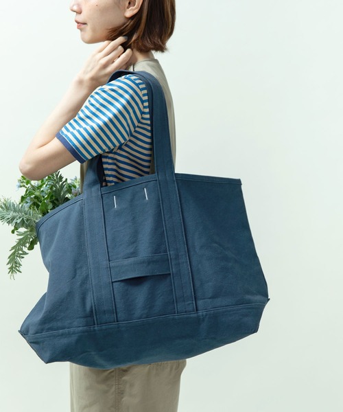 PAR ICI KLASSISK（パーリッシィクラシスク）の「ateliers PENELOPE BIGトートバッグ（トートバッグ・レディース・ネイビー/ブラウン・FREE）」の22枚目の写真