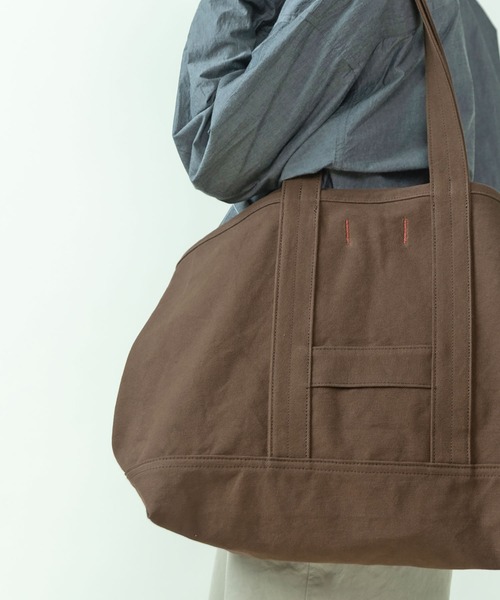 PAR ICI KLASSISK（パーリッシィクラシスク）の「ateliers PENELOPE BIGトートバッグ（トートバッグ・レディース・ネイビー/ブラウン・FREE）」の8枚目の写真