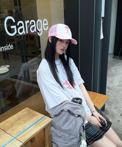RONRON（ロンロン）の「MILKY WAY BOX FIT T SHIRT WHITE MELANGE（Tシャツ/カットソー・レディース・その他・FREE）」の2枚目の写真