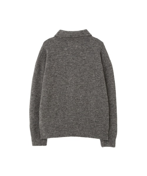 MHL.（エムエイチエル）の「WOOL COTTON RIB（Tシャツ/カットソー・メンズ・ネイビー/チャコール・MEDIUM/LARGE）」の9枚目の写真