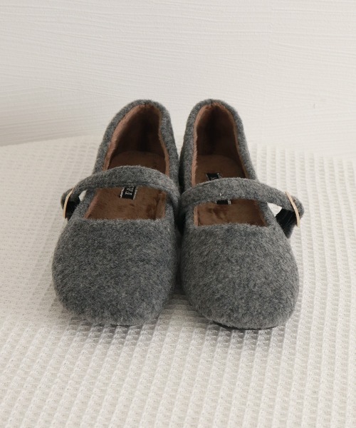Miniministore（ミニミニストア）の「メリージェーンシューズ もこもこパンプス（パンプス・レディース・ブラウン/グレー/ブラック・22.5cm/23.0cm/23.5cm/24.0cm/24.5cm/25.0cm）」の20枚目の写真
