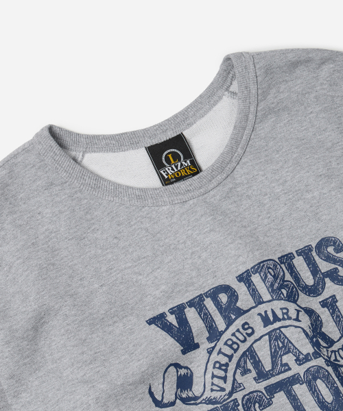 FRIZMWORKS(フリズムワークス)の「NAVAL WAR COLL SWEATSHIRT _ GRAY(スウェット・メンズ・その他・SMALL/MEDIUM/LARGE/X-LARGE)」の4枚目の写真