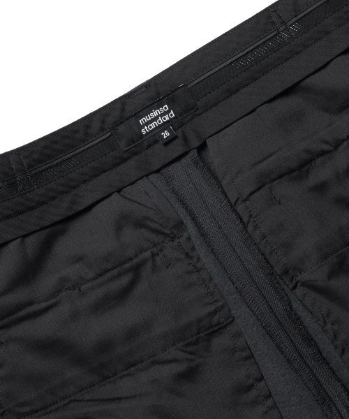 MUSINSA STANDARD WOMAN（ムシンサスタンダードウーマン）の「女性のヘビー級インナーナッピングスリムストレート隠しバンディングスラックス[グレー]（スラックス・レディース・その他・32/30/31/24/25/26/27/28/29）」の6枚目の写真