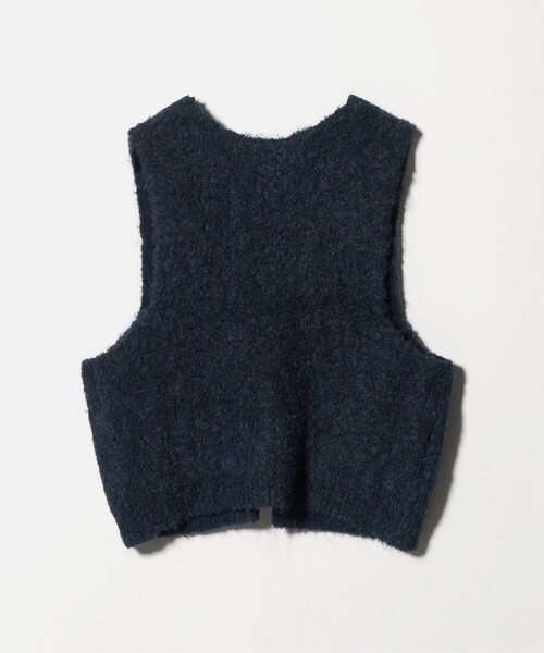 CITEN(シテン)の「<CITEN>ブークレニットジップベスト(ベスト・レディース・ネイビー/ライトグレー/ダークブラウン・FREE)」の15枚目の写真