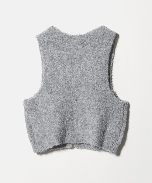 CITEN(シテン)の「<CITEN>ブークレニットジップベスト(ベスト・レディース・ネイビー/ライトグレー/ダークブラウン・FREE)」の22枚目の写真