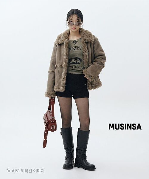 BLACKPURPLE(ブラックパープル)の「ミニフォートレスバッグ Mini Fortress Bag-Red(ショルダーバッグ・レディース・レッド・FREE)」の13枚目の写真