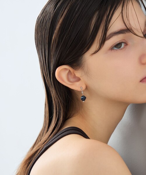 ete(エテ)の「ナチュラルストーン ツイストカット ピアス(ピアス(両耳用)・レディース・C/D/B/A・FREE)」の14枚目の写真