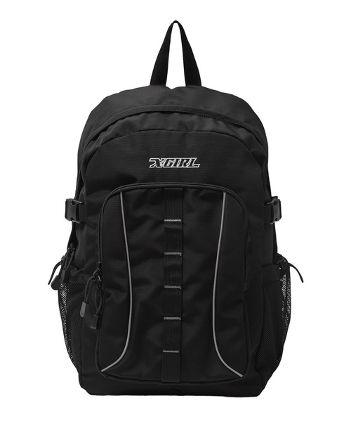 X-girl(エックスガール)の「GEAR LOOP BACKPACK(バックパック/リュック・レディース・ピンク/ブラック・ONE SIZE)」の10枚目の写真