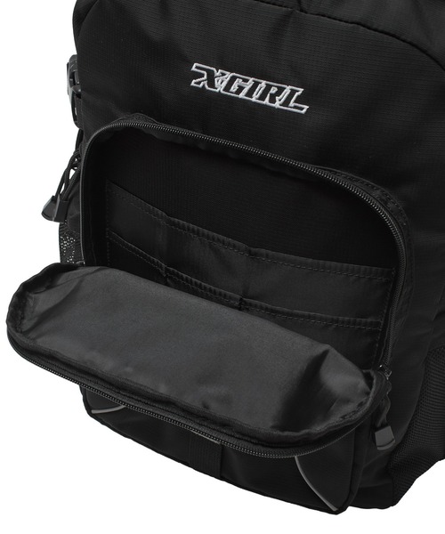 X-girl(エックスガール)の「GEAR LOOP BACKPACK(バックパック/リュック・レディース・ピンク/ブラック・ONE SIZE)」の15枚目の写真