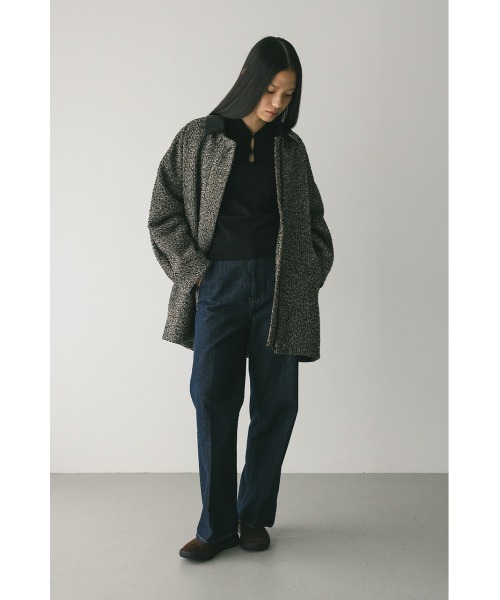 STYLEMIXER（スタイルミキサー）の「センタープレスストレートデニム（デニムパンツ・レディース・ライトブルー/インディゴブルー・X-SMALL/SMALL/MEDIUM）」の10枚目の写真