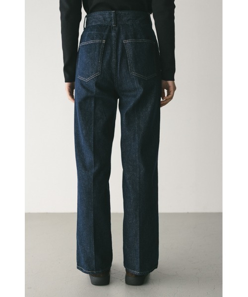 STYLEMIXER（スタイルミキサー）の「センタープレスストレートデニム（デニムパンツ・レディース・ライトブルー/インディゴブルー・X-SMALL/SMALL/MEDIUM）」の13枚目の写真