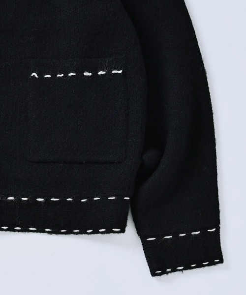 ハンド ステッチ ブラッシュド カーディガン（カーディガン/ボレロ