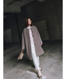 Te chichi | 【宮本茉由着用】ダブルクロスペンシルパンツ《2025winter catalog item》(その他パンツ)