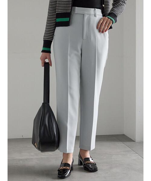 Te chichi（テチチ）の「【宮本茉由着用】ダブルクロスペンシルパンツ《2025winter catalog item》（その他パンツ・レディース・ミント/ピンク/オフホワイト・F）」の2枚目の写真