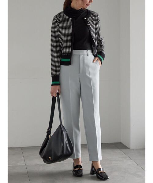 Te chichi（テチチ）の「【宮本茉由着用】ダブルクロスペンシルパンツ《2025winter catalog item》（その他パンツ・レディース・ミント/ピンク/オフホワイト・F）」の16枚目の写真