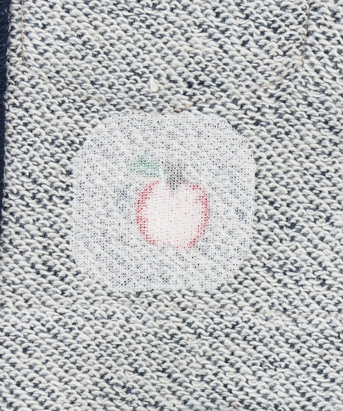 petit main（プティマイン）の「総刺しゅう衿つきカバーオール（ロンパース・キッズ・ネイビー/ホワイト系その他・70cm/80ｃｍ）」の6枚目の写真