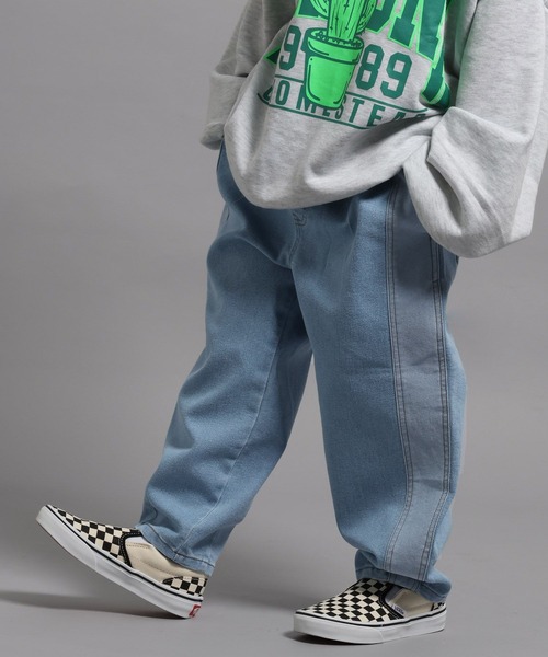 GEORGE'S(ジョージズ)の「【KIDS】デニムラインパンツ(デニムパンツ・キッズ・ブラック/ライトブルー・110/130/150)」の15枚目の写真