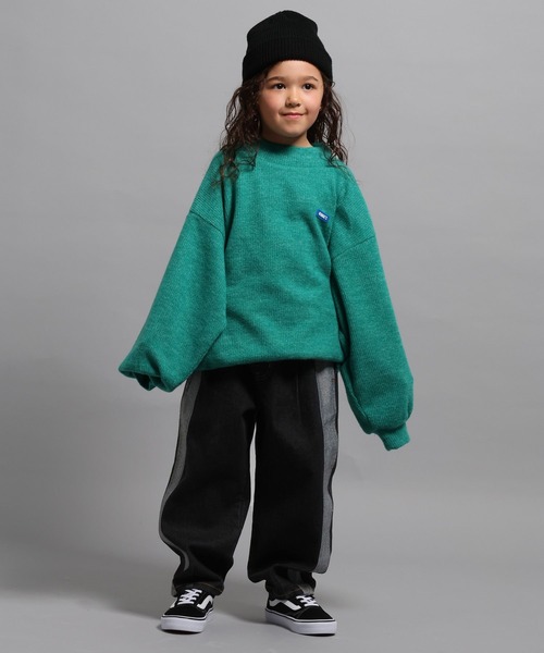 GEORGE'S(ジョージズ)の「【KIDS】デニムラインパンツ(デニムパンツ・キッズ・ブラック/ライトブルー・110/130/150)」の6枚目の写真