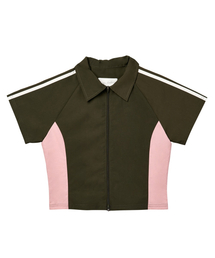 2000Archives（2000アーカイブス）の「SPORTS POLO TOP (KHAKI)（ポロシャツ）」