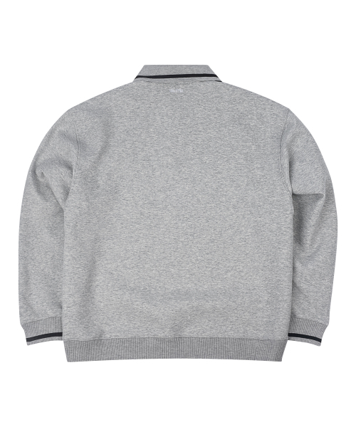 SELITIO(セレティオ)の「ラインポイントハーフジップスウェットグレー(スウェット・メンズ・グレー・MEDIUM/LARGE/X-LARGE)」の7枚目の写真