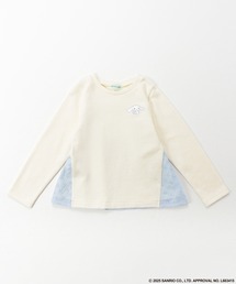 HAKKA KIDS | 【ハッカキッズ×サンリオキャラクターズ】［ジュニアサイズ］ワンポイント刺繍裏毛トレーナー(Tシャツ/カットソー)