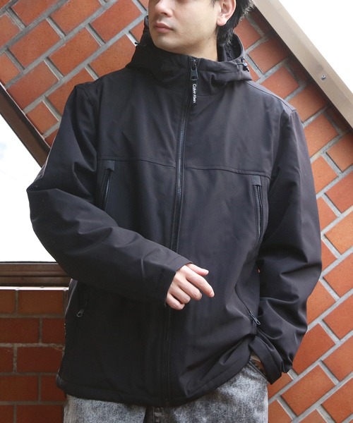 Calvin Klein(カルバン・クライン)の「Calvin Kleinボアフードジャケット(ブルゾン・メンズ・ブラック・X-LARGE/MEDIUM/LARGE)」の3枚目の写真