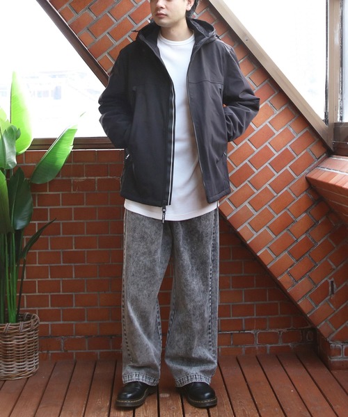 Calvin Klein(カルバン・クライン)の「Calvin Kleinボアフードジャケット(ブルゾン・メンズ・ブラック・X-LARGE/MEDIUM/LARGE)」の5枚目の写真