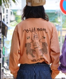 KRIFF MAYER（クリフメイヤー）の「【綿100％】スーベニア刺繍ロンT(虎)（Tシャツ/カットソー）」