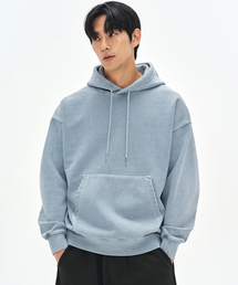 SOVERMENT（ソヴメント）の「980G ピグメントカットフード-ダスティブルーグレー-（パーカー）」