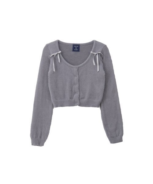 SALON DE YOHN(サロンドヨーン)の「Ribbon Knit Cardigan(カーディガン/ボレロ・レディース・その他・FREE)」の4枚目の写真