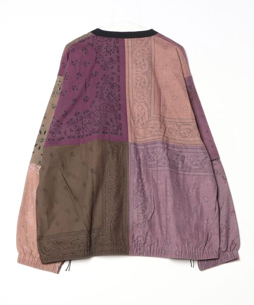 Children of the discordance（チルドレン オブ ザ ディスコ-ダンス）の「Children of the discordance / VINTAGE BANDANA PATCHWORK PULLOVER LS / COTDSH-123 SP（シャツ/ブラウス・メンズ・オリーブ/グリーン系その他/グリーン系その他2・1/2/3）」の4枚目の写真