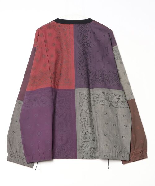 Children of the discordance（チルドレン オブ ザ ディスコ-ダンス）の「Children of the discordance / VINTAGE BANDANA PATCHWORK PULLOVER LS / COTDSH-123 SP（シャツ/ブラウス・メンズ・オリーブ/グリーン系その他/グリーン系その他2・1/2/3）」の5枚目の写真